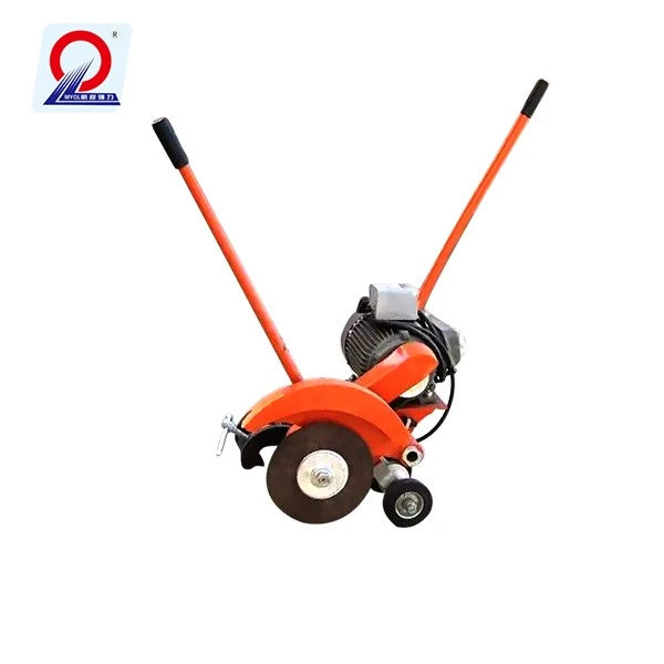 Plug-in railway track cutting machine