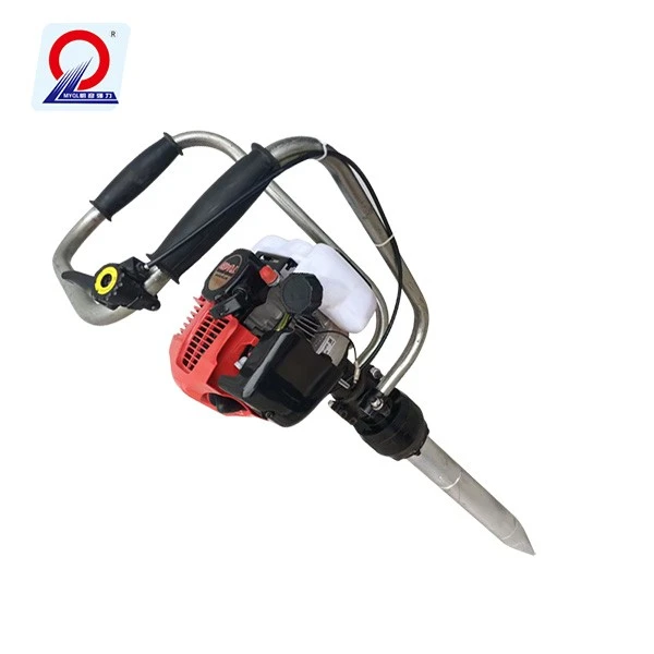 Portable internal combustion track tamper machine